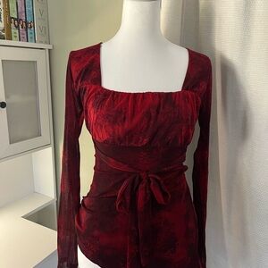 INC International Concepts Deep Red Garment